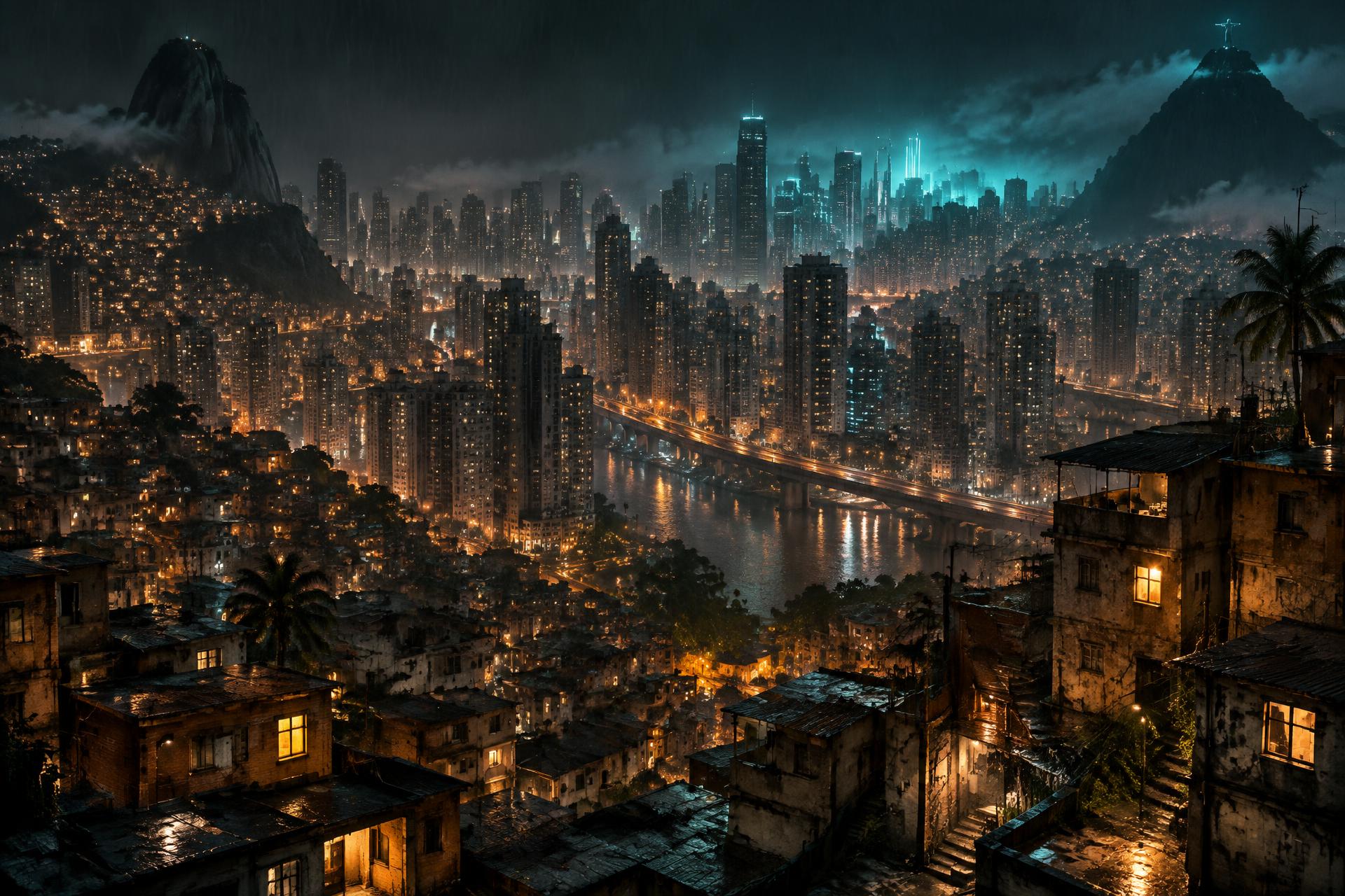 Capital Zero, uma metrópole isolada sob tempestade